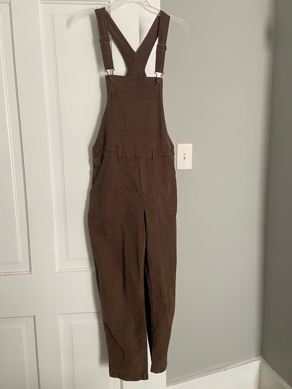 American Eagle Outfitters Brown Women's Denim Overalls